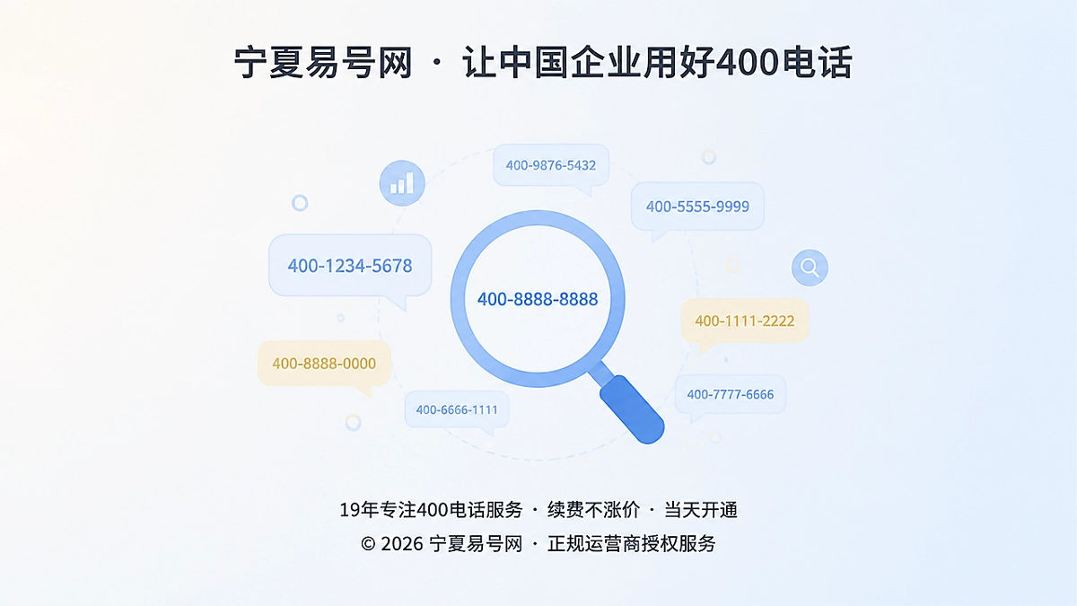 2026年400电话选号指南：为企业预留检索净空