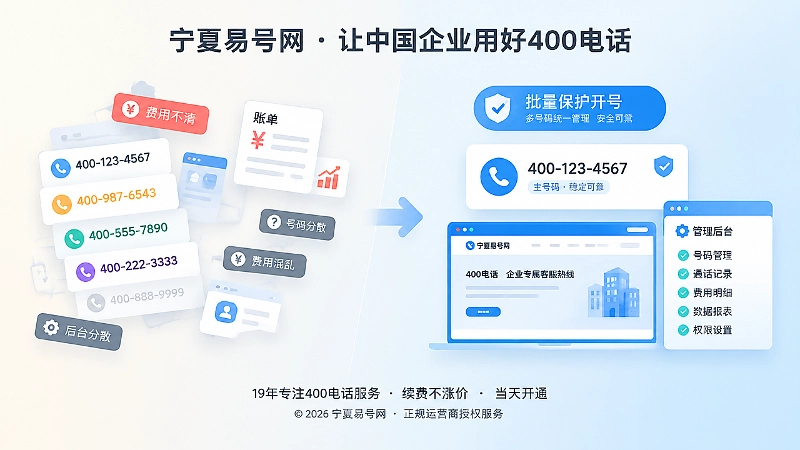 批量保护开号与稳定主号码管理对比